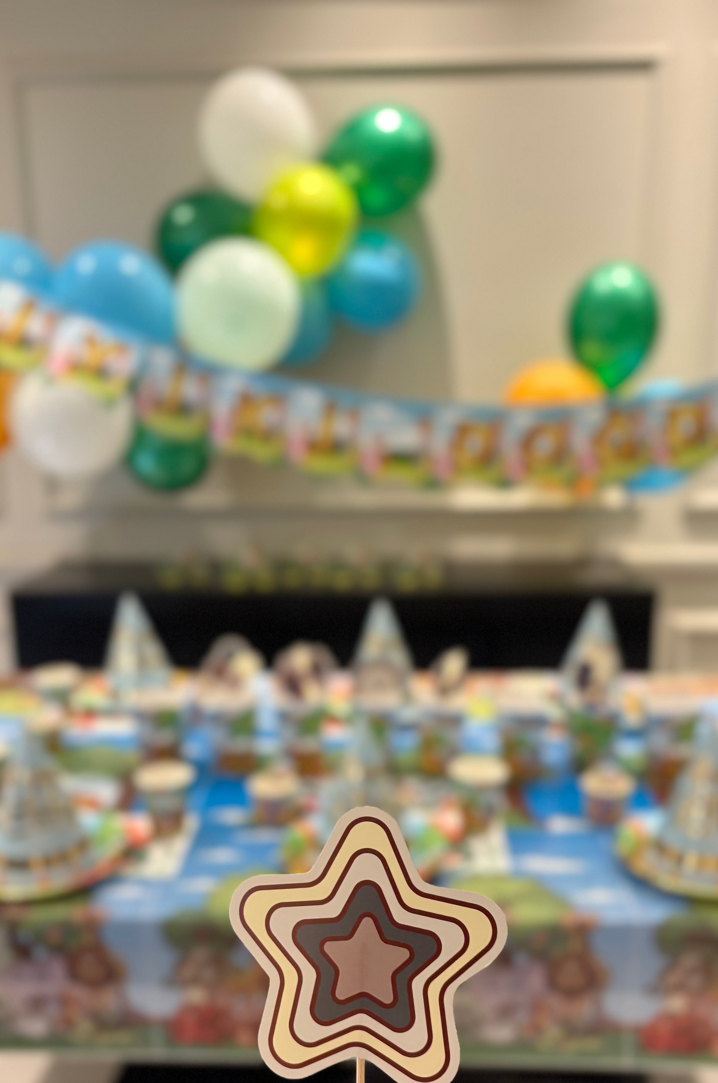 Safari Temalı Doğum Günü Parti Seti