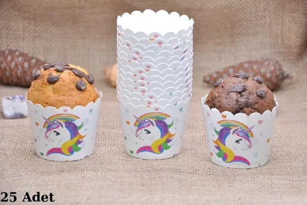 Unicorn Temalı Doğum Günü Parti Seti