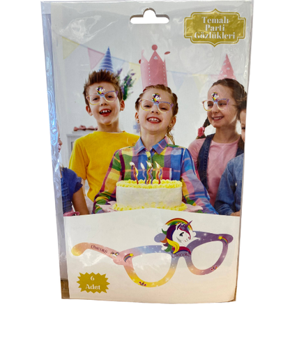 Unicorn Temalı Doğum Günü Parti Seti