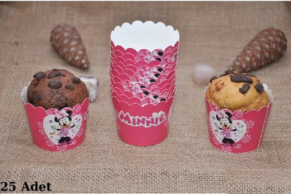 Minnie Mouse Temalı Doğum Günü Parti Seti