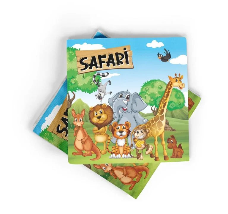 Safari Temalı Doğum Günü Parti Seti